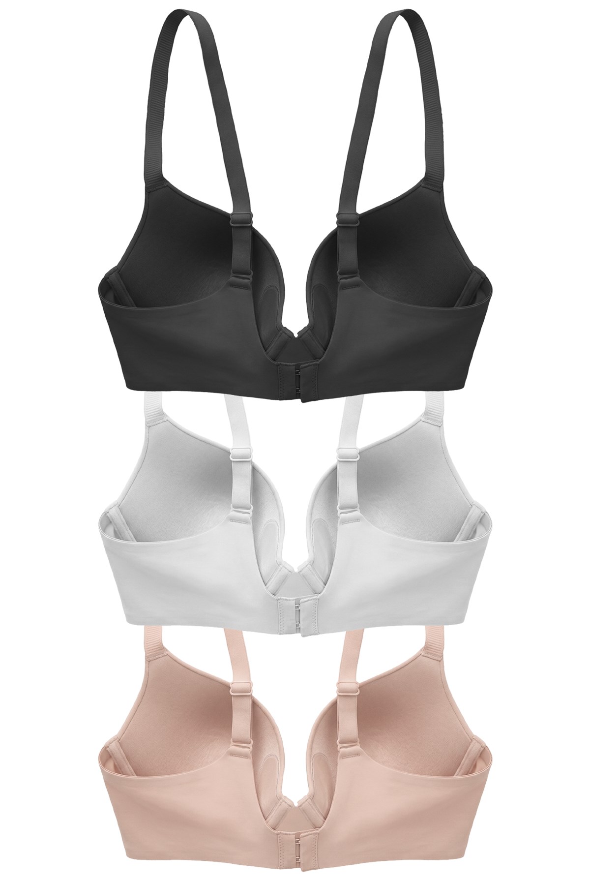 Seamless Bra - Wired | Lazer Kesim Dikişsiz Balenli Kadın Sütyen 3lü Paket