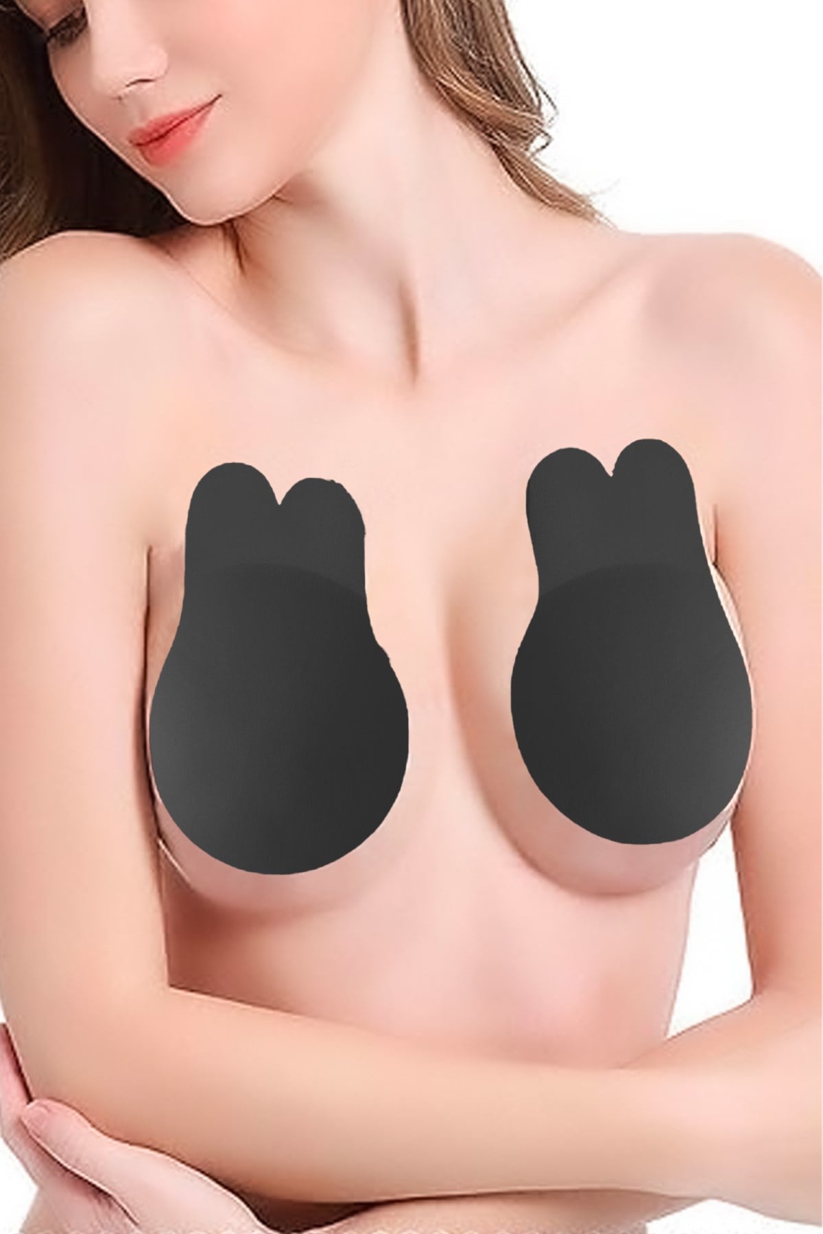 Siyah Göğüs Ucu Kapatıcı, Gizleyici ve Göğüs Dikleştirici