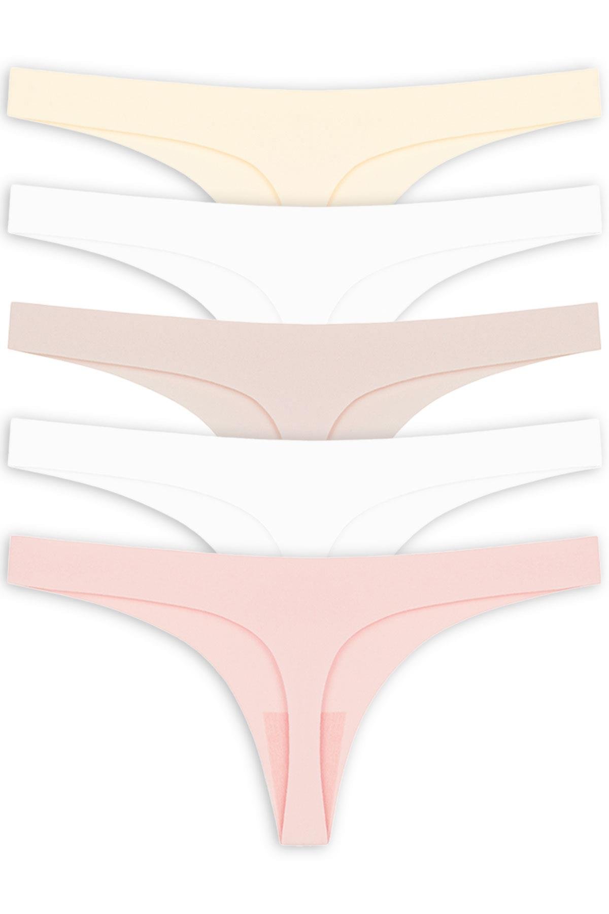 Basic Lazer Kesim Tanga Külot 5li Paket