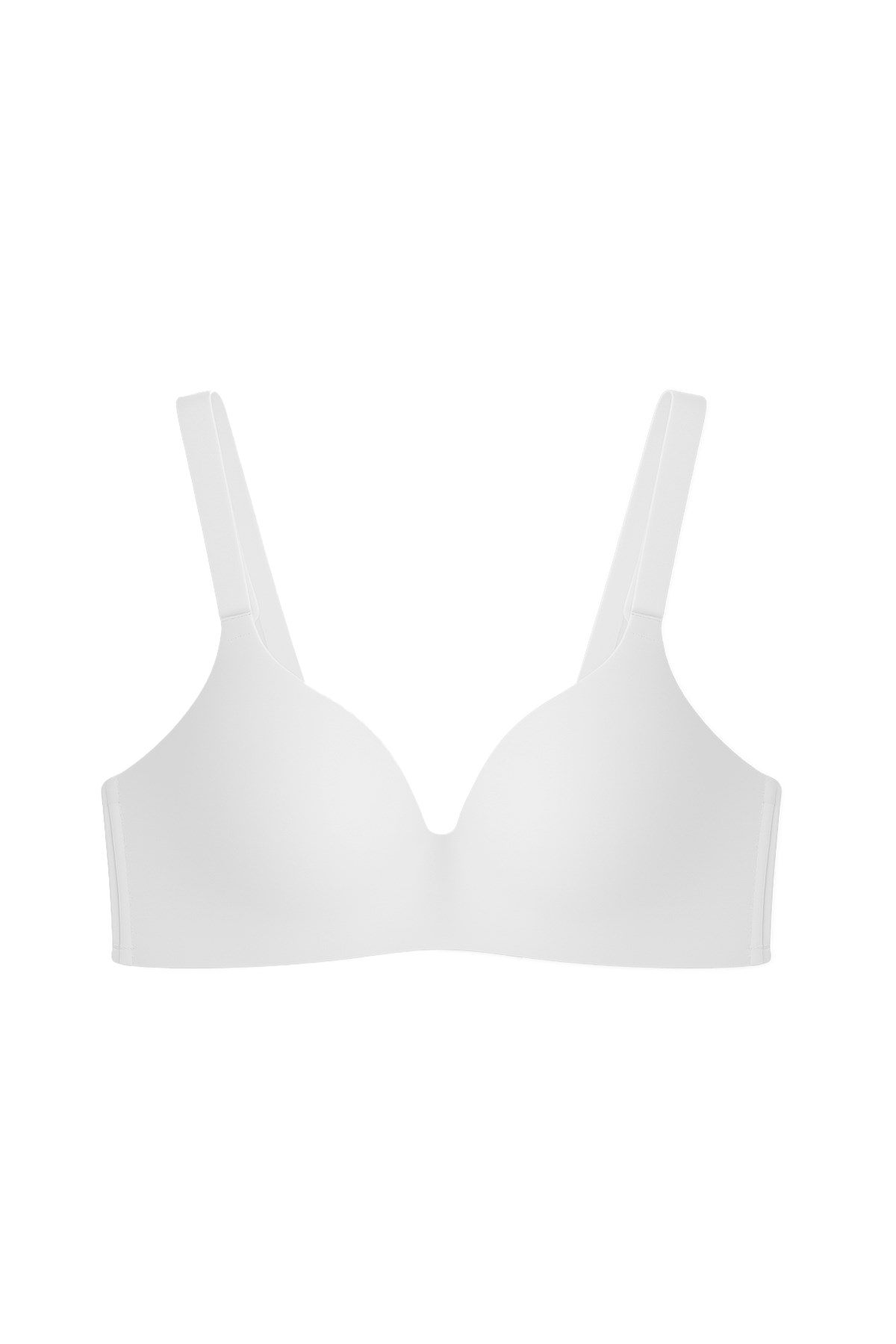 Seamless Bra - Norea | Beyaz Micro Balensiz Dolgusuz Toparlayıcı Kadın Sütyen