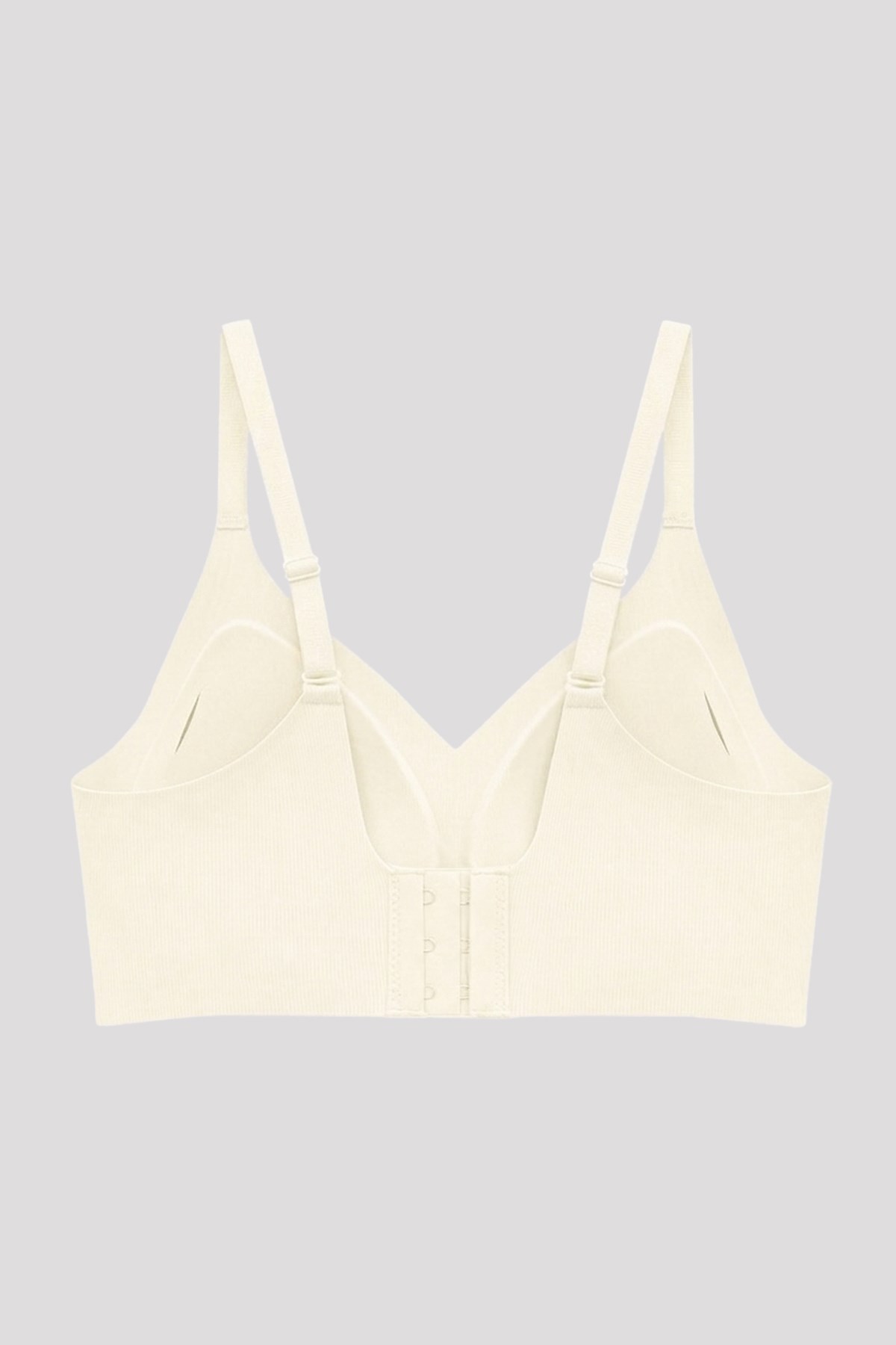 Seamless Bra - Alure | Krem Lazer Kesim Balensiz Perfore Detaylı Dikişsiz Kadın Sütyen