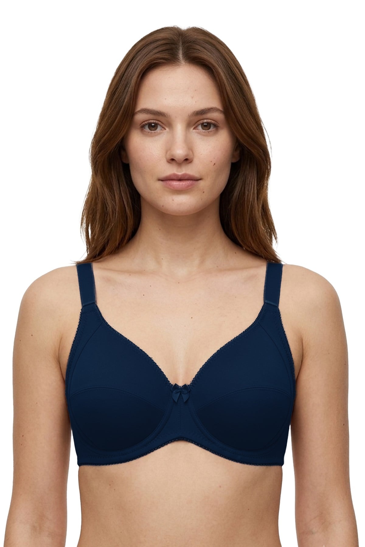 Bra - Novia | Büyük Beden Micro Balenli Minimizer Ayarlanabilir Askılı Kadın Sütyen 3lü Paket