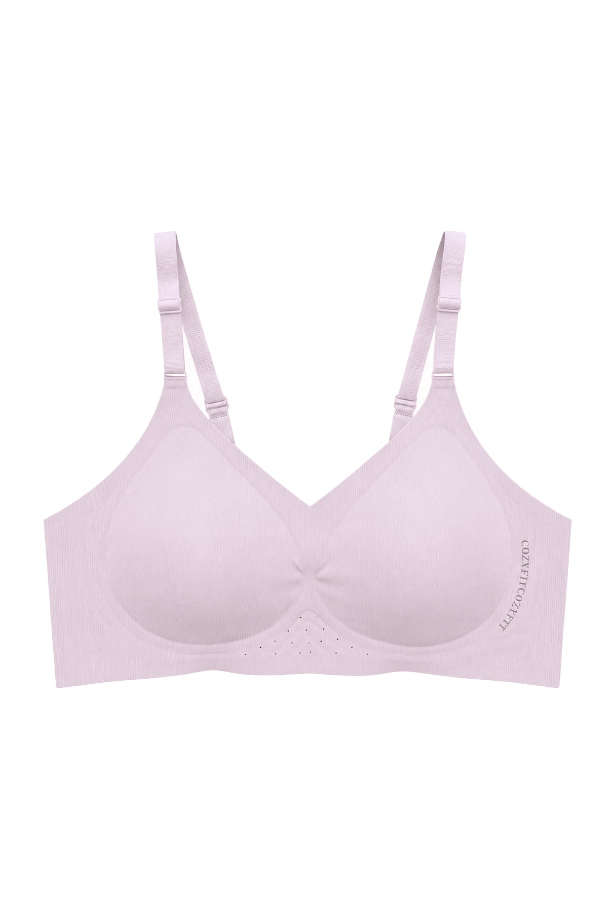 Seamless Bra - Alure | Lila Lazer Kesim Balensiz Perfore Detaylı Dikişsiz Kadın Sütyen
