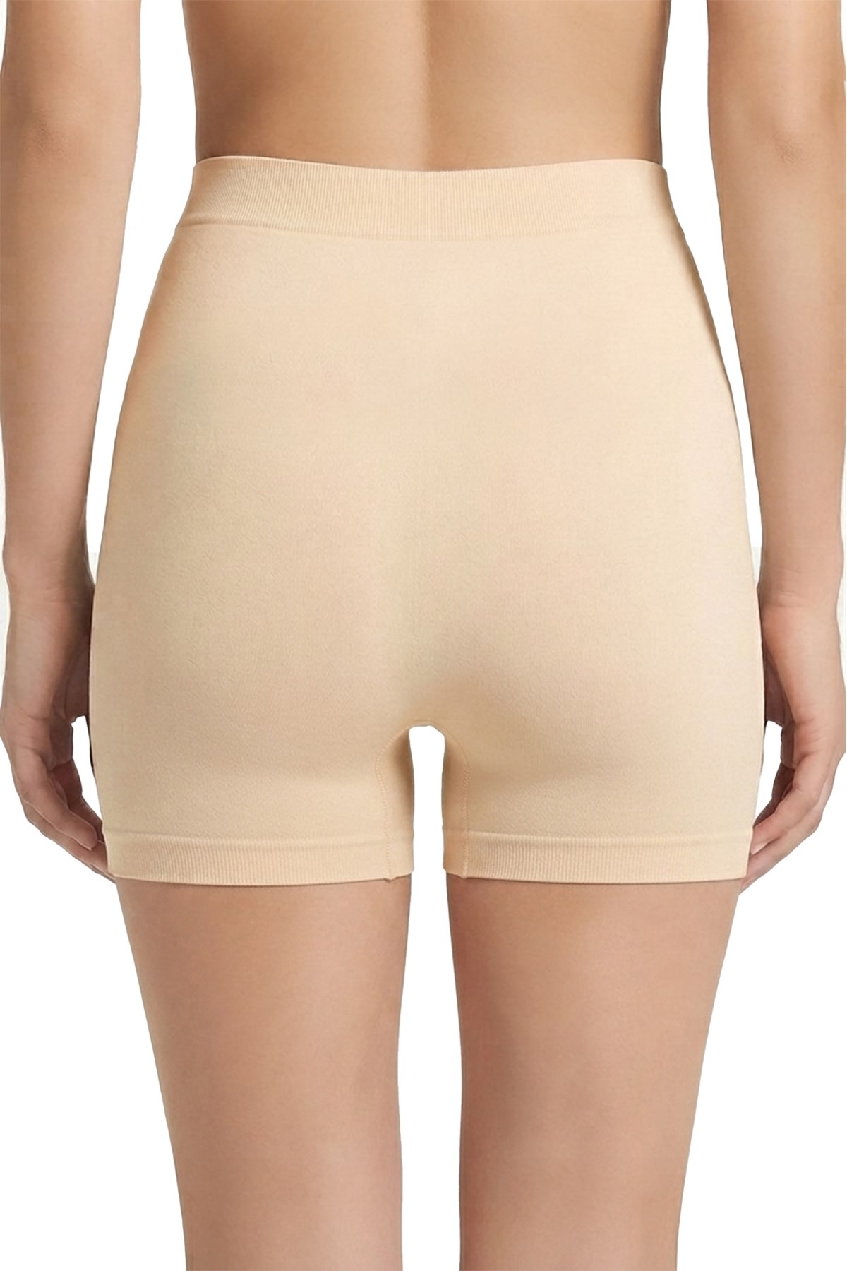 Cottonhill Premium - Kadın Ultra-Rahat Seamless Yüksek Bel Uzun Paça Boxer 3lü Paket