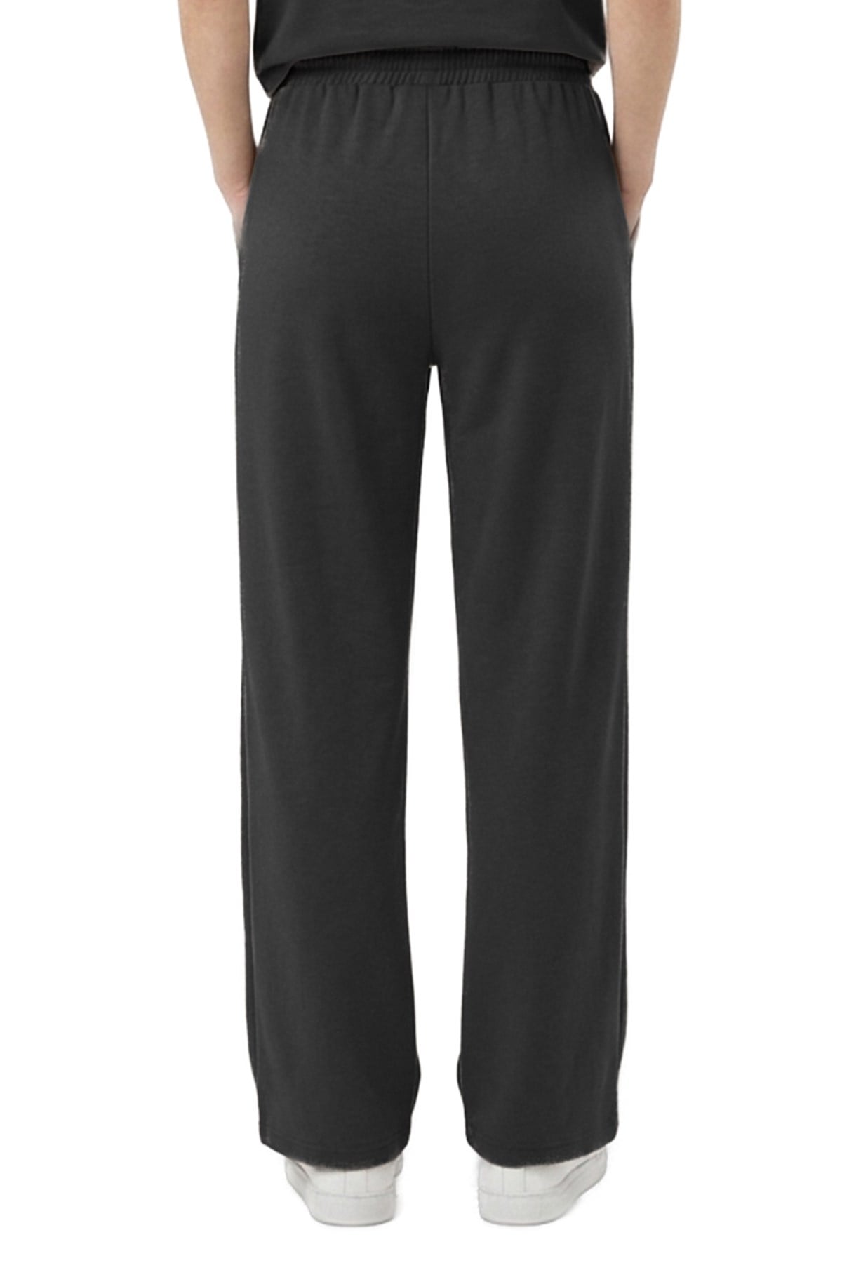 Premium - Sway Collection | Siyah Modal Kadın Pantolon Eşofman Altı