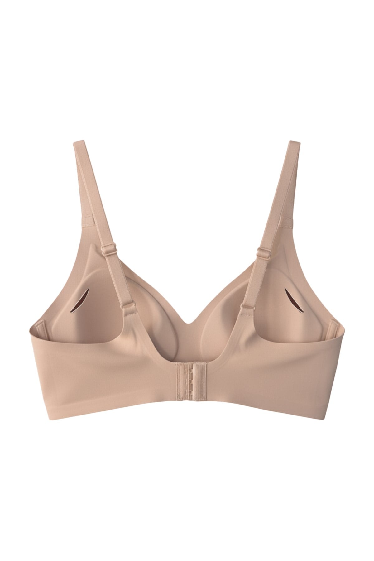 Seamless Bra - Pure | Kahverengi Lazer Kesim Dikişsiz Ayarlanabilir Askılı Balensiz Kadın Sütyen