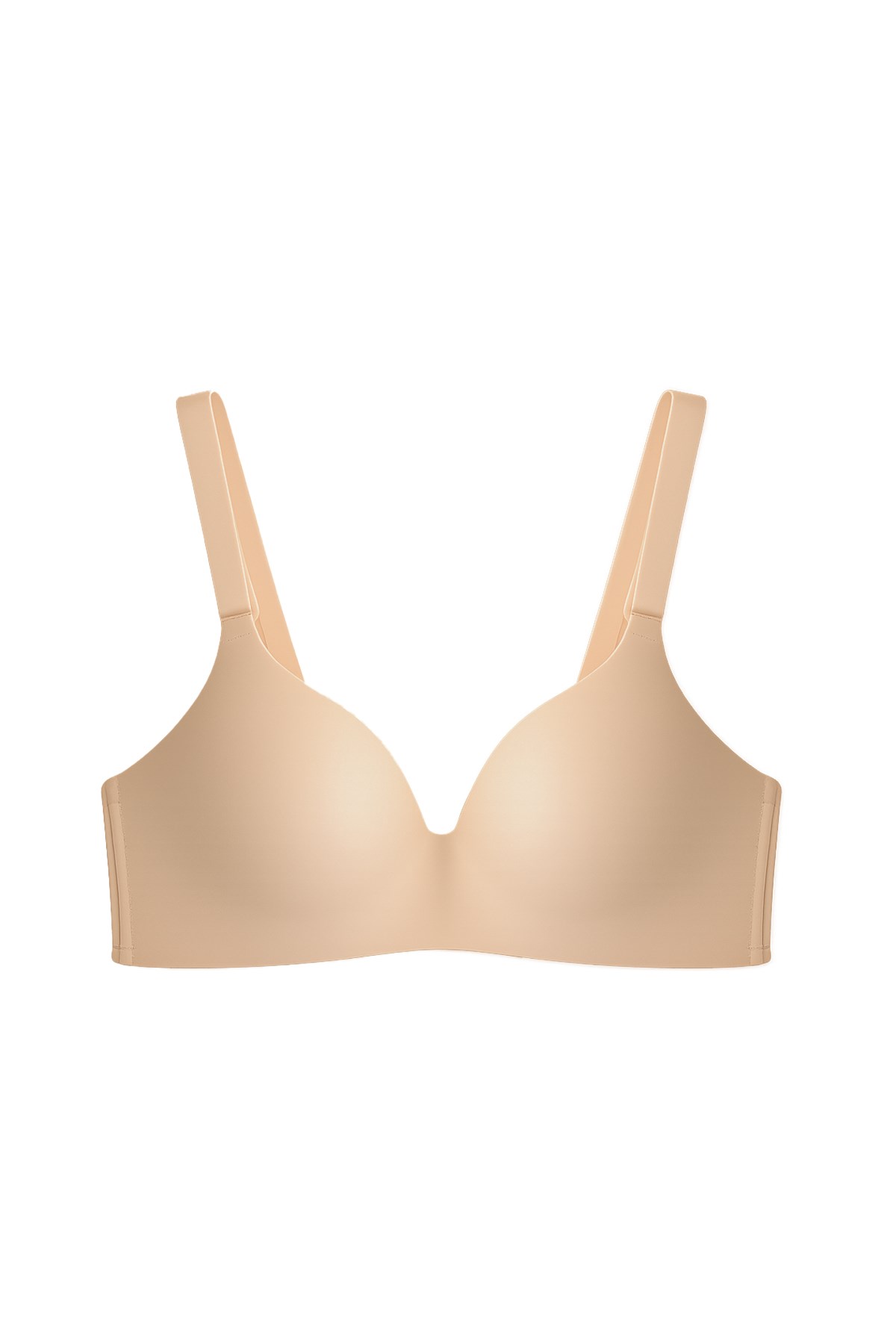 Seamless Bra - Norea | Bej Micro Balensiz Dolgusuz Toparlayıcı Kadın Sütyen