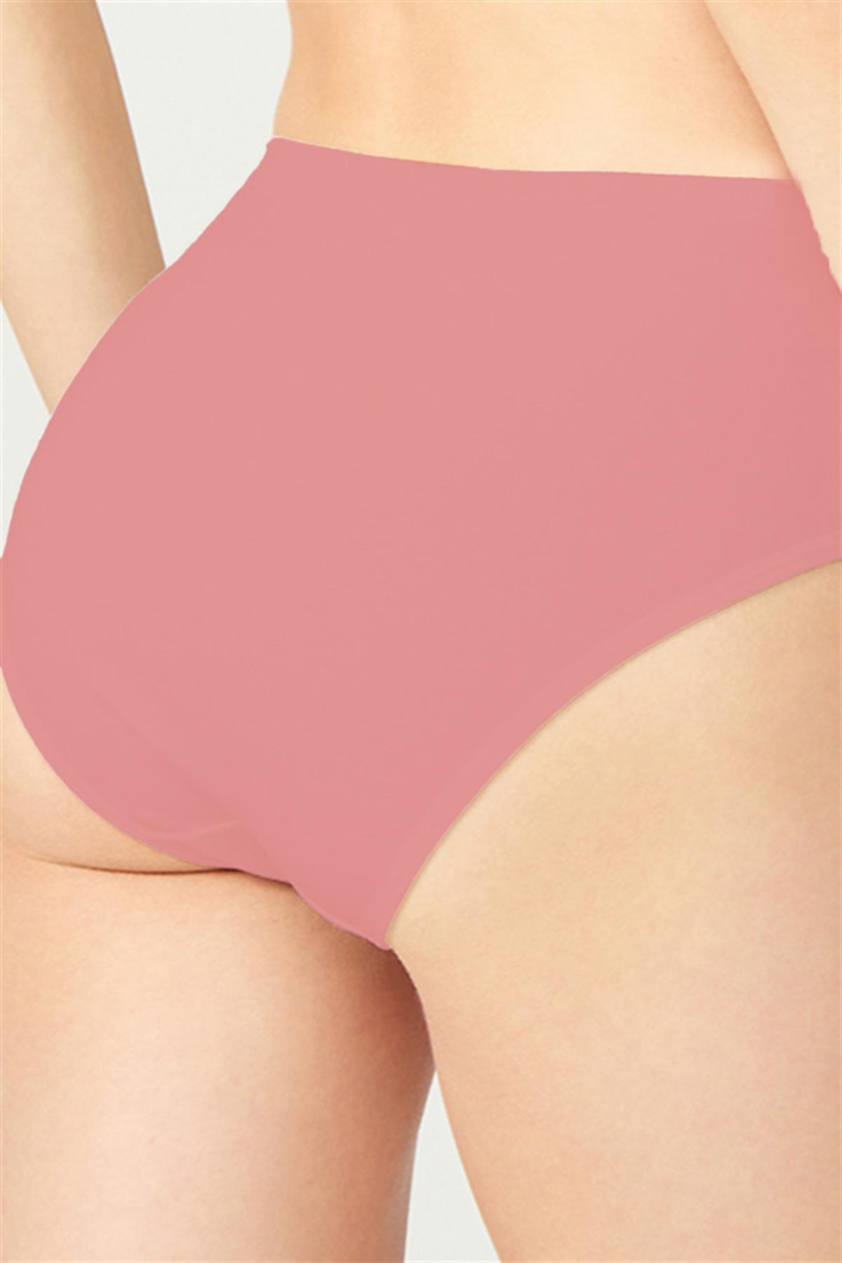 Pamuklu Geniş Kenarlı Bato Külot 5li Paket-2