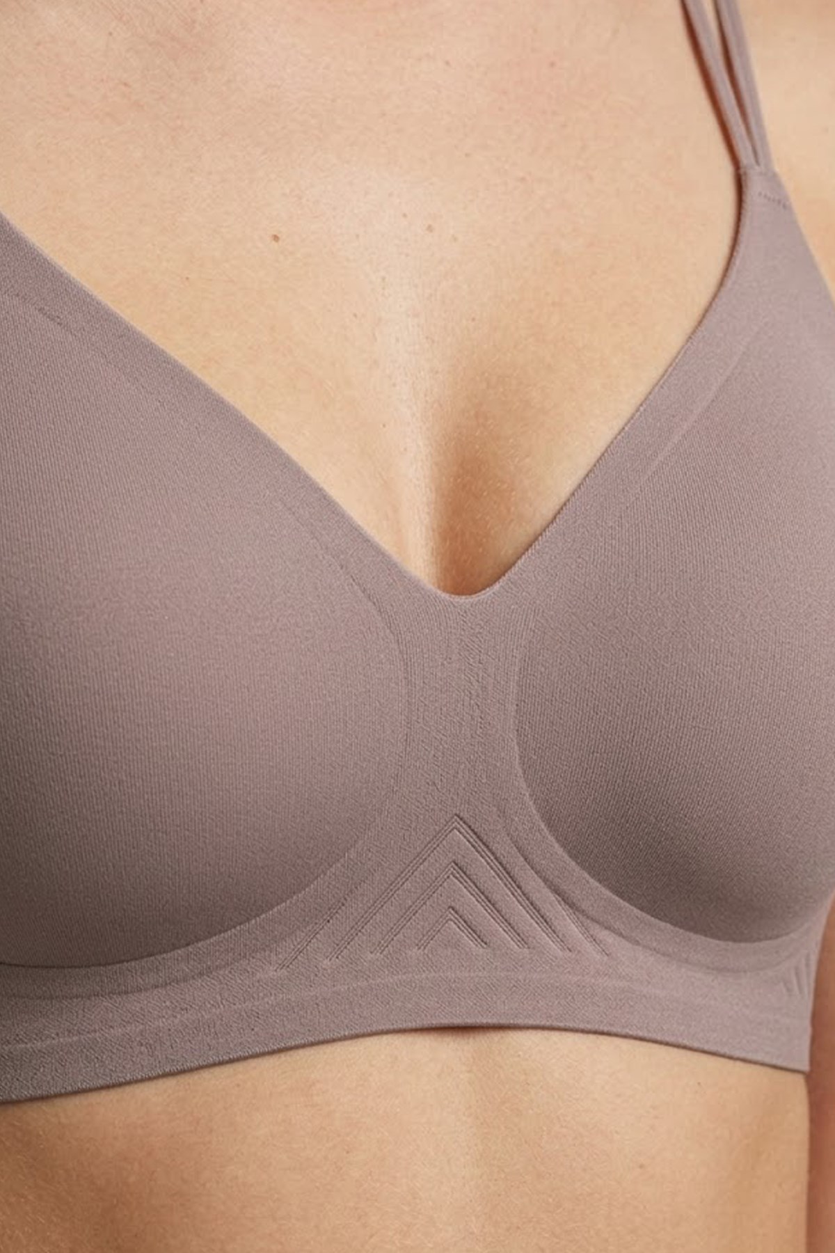Seamless Bra - Viora | Lazer Kesim Balensiz Kontur Kabartma Detaylı Dikişsiz Kadın Sütyen 3lü Paket