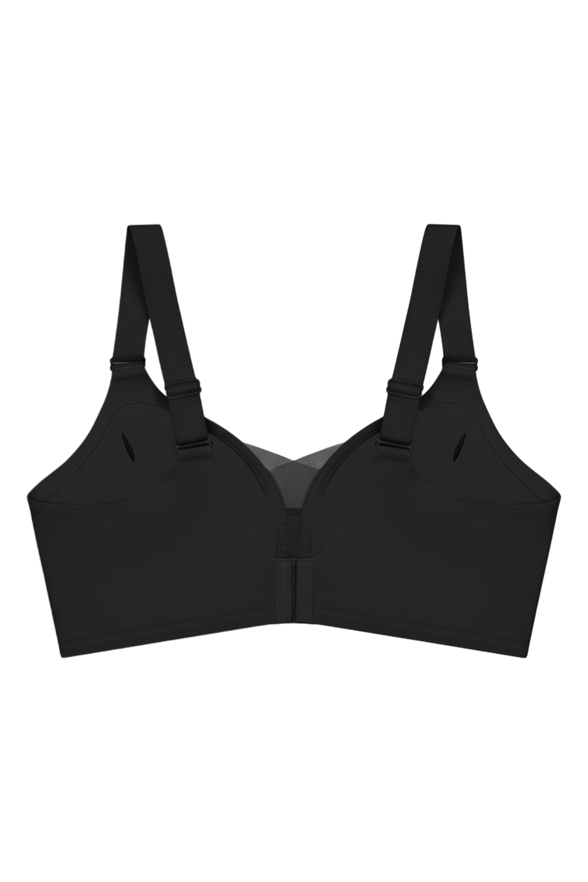 Seamless Bra - Shape | Siyah Lazer Kesim Dikişsiz Toparlayıcı Büyük Beden Tüllü Kadın Sütyen