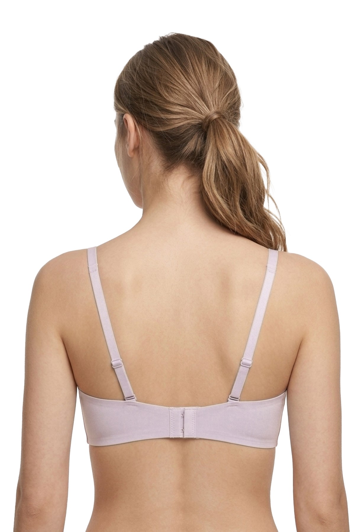 Seamless Bra - Lucent | Lila Lazer Kesim Balensiz Ön Çapraz Şerit Detaylı Kadın Sütyen