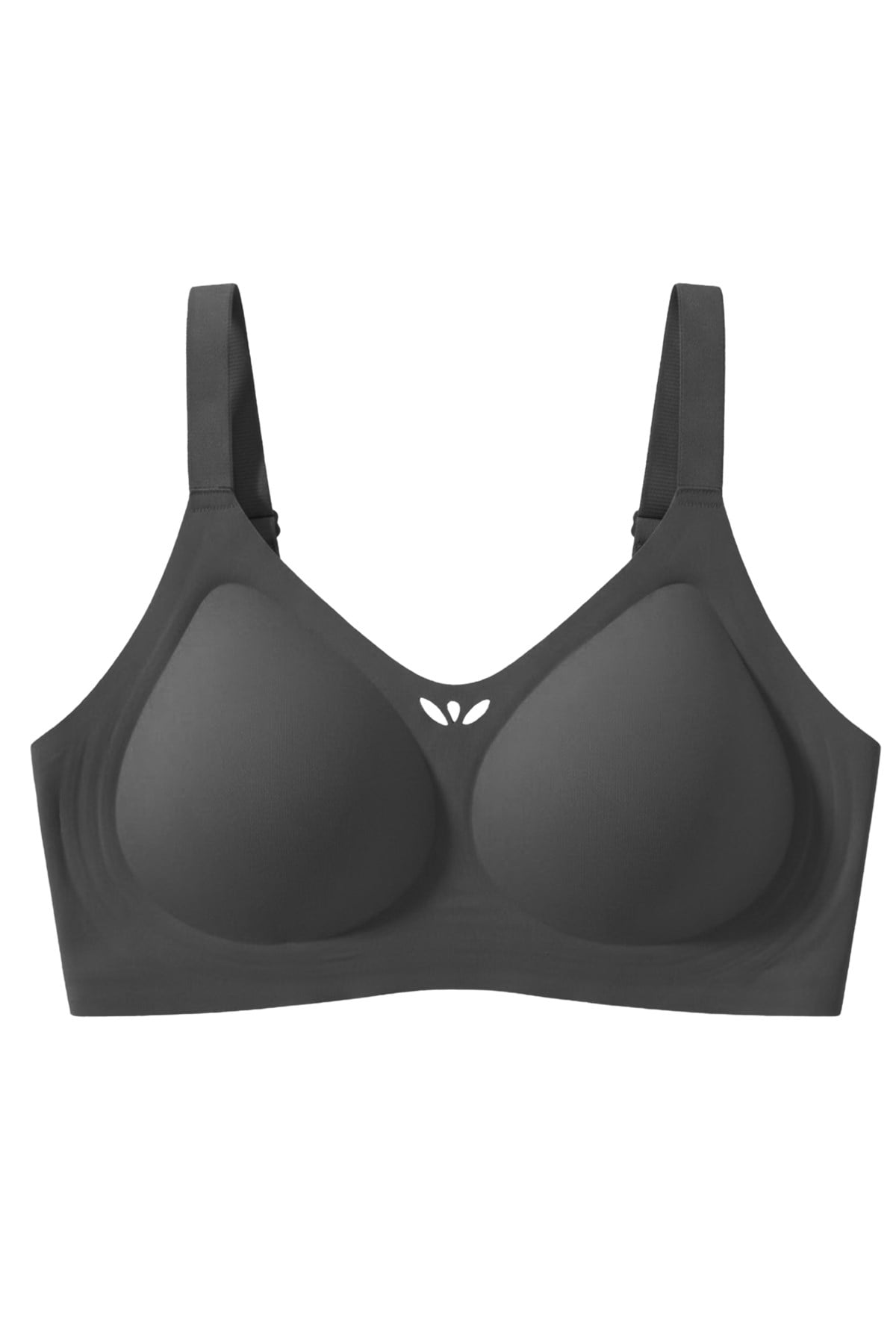 Seamless Bra - Ease | Siyah Lazer Kesim Balensiz Dekolteli Dikişsiz Kadın Sütyen