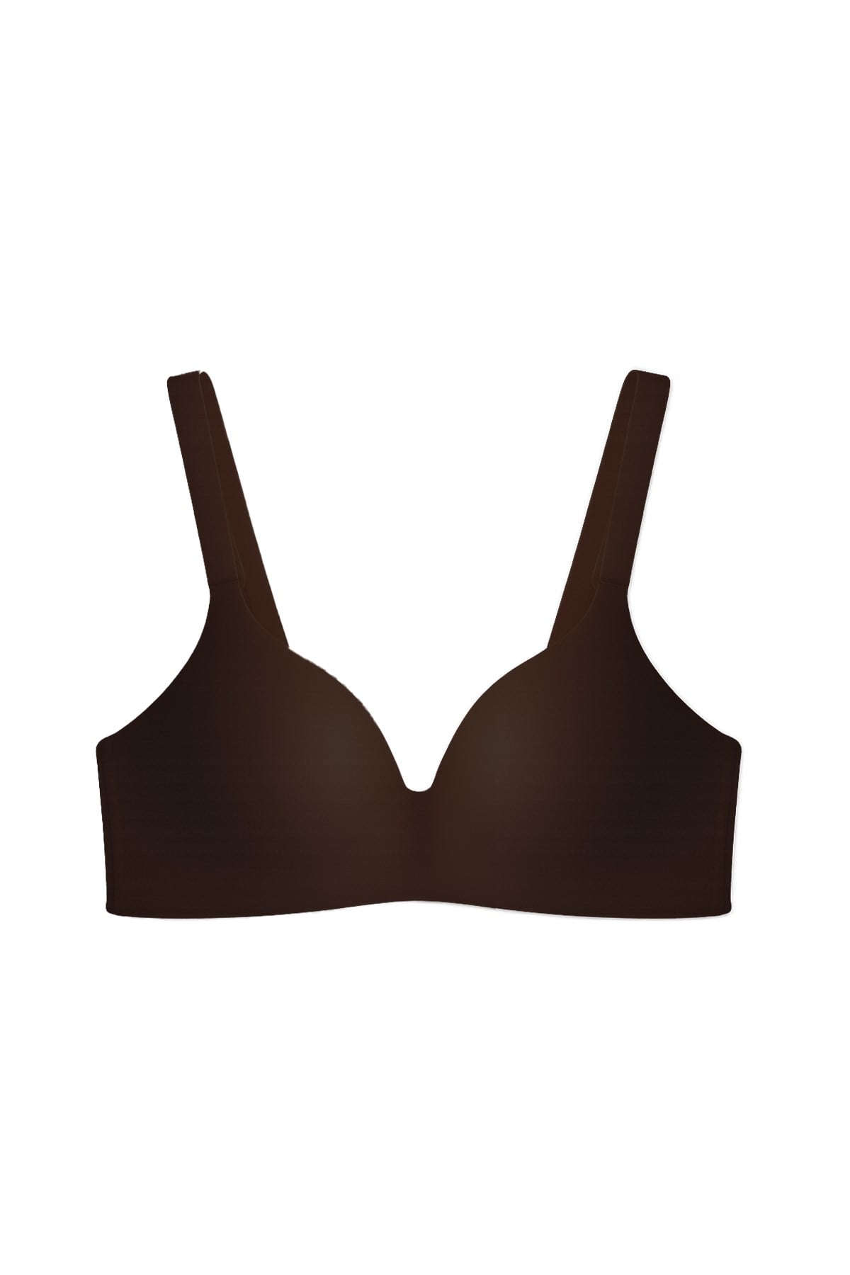Seamless Bra - Norea | Kahverengi Micro Balensiz Dolgusuz Toparlayıcı Kadın Sütyen
