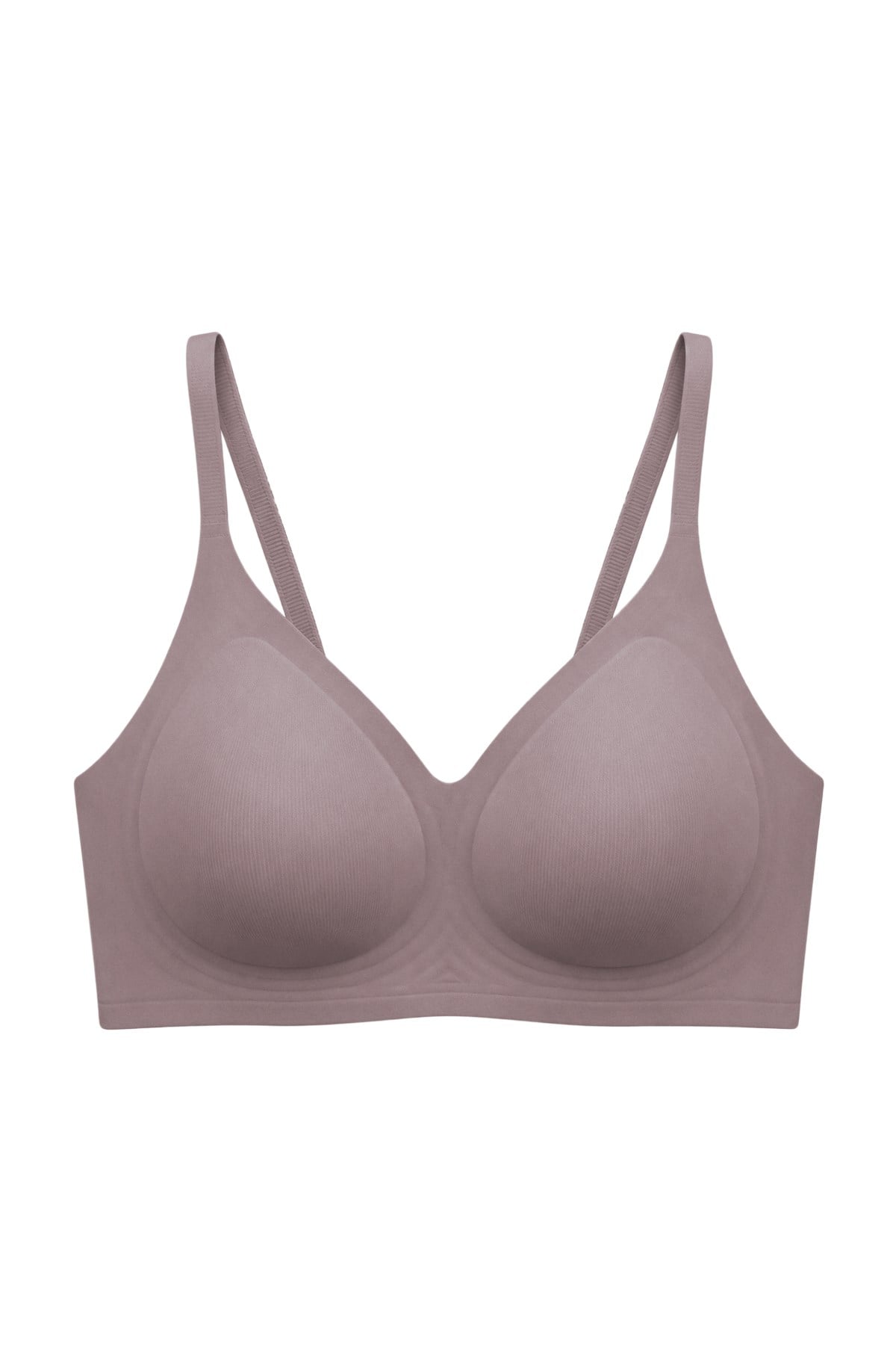 Seamless Bra - Aurea | Kahverengi Lazer Kesim Dikişsiz Kontur Detaylı Balensiz Kadın Sütyen