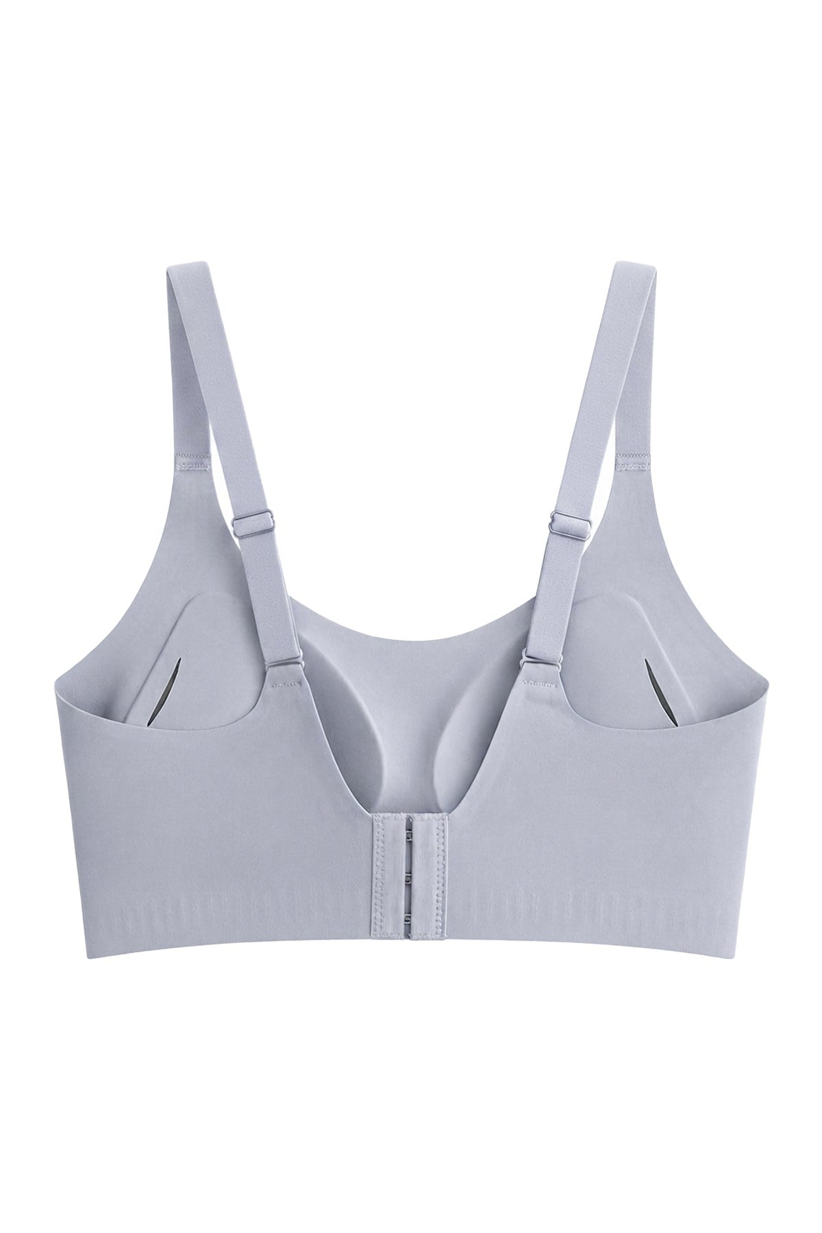 Seamless Bra - Solena | Gri Lazer Kesim Dikişsiz Balensiz Toparlayıcı Kadın Sütyen