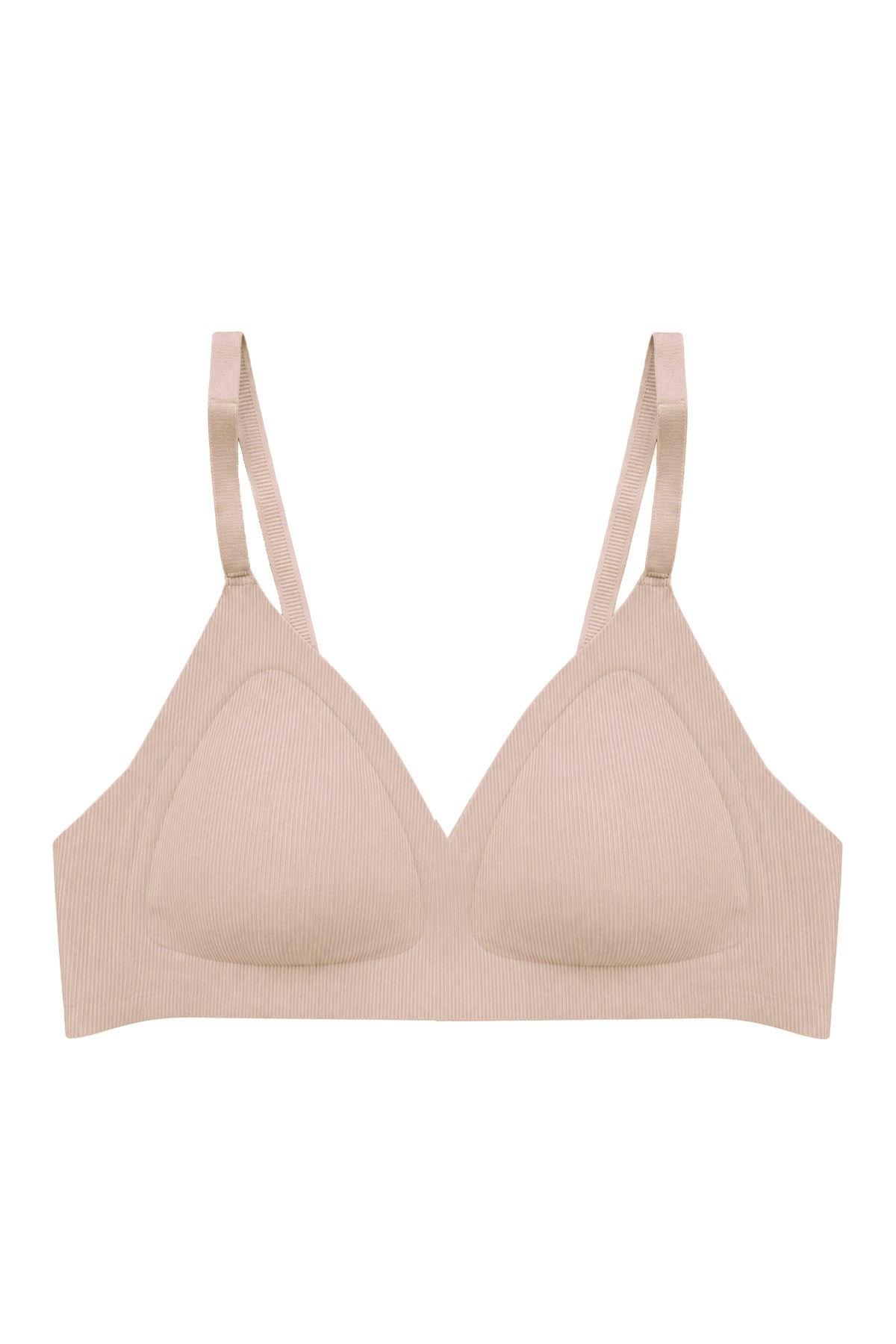 Seamless Bra - Velour | Ten Lazer Kesim Balensiz Üçgen Form Dikişsiz Kadın Sütyen