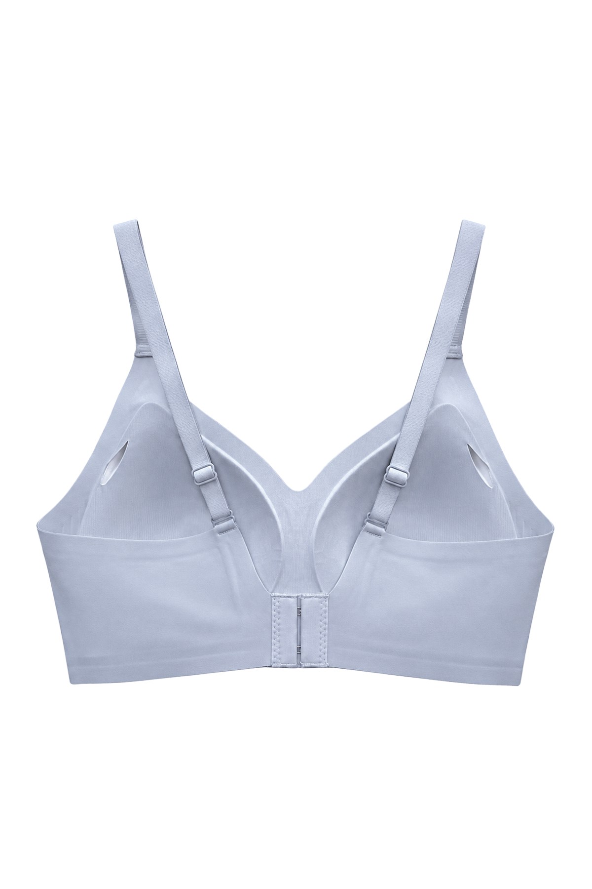 Seamless Bra - Aurea | Gri Lazer Kesim Dikişsiz Kontur Detaylı Balensiz Kadın Sütyen