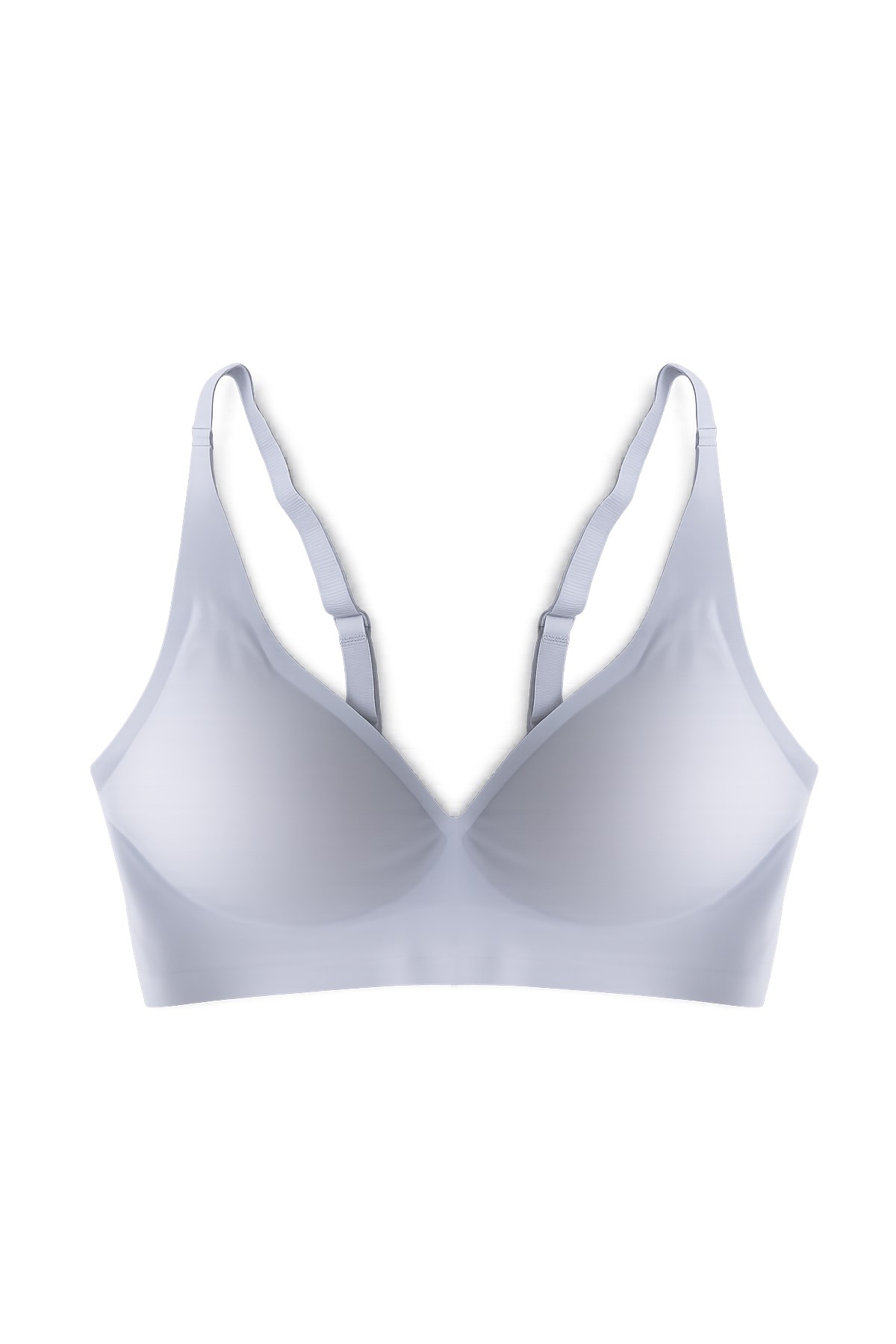 Seamless Bra - Avelis | Gri Lazer Kesim Dikişsiz Balensiz İz Bırakmayan Kadın Sütyen