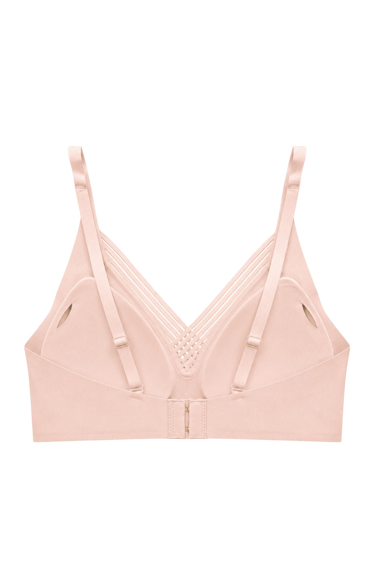 Seamless Bra - Lucent | Ten Lazer Kesim Balensiz Ön Çapraz Şerit Detaylı Kadın Sütyen