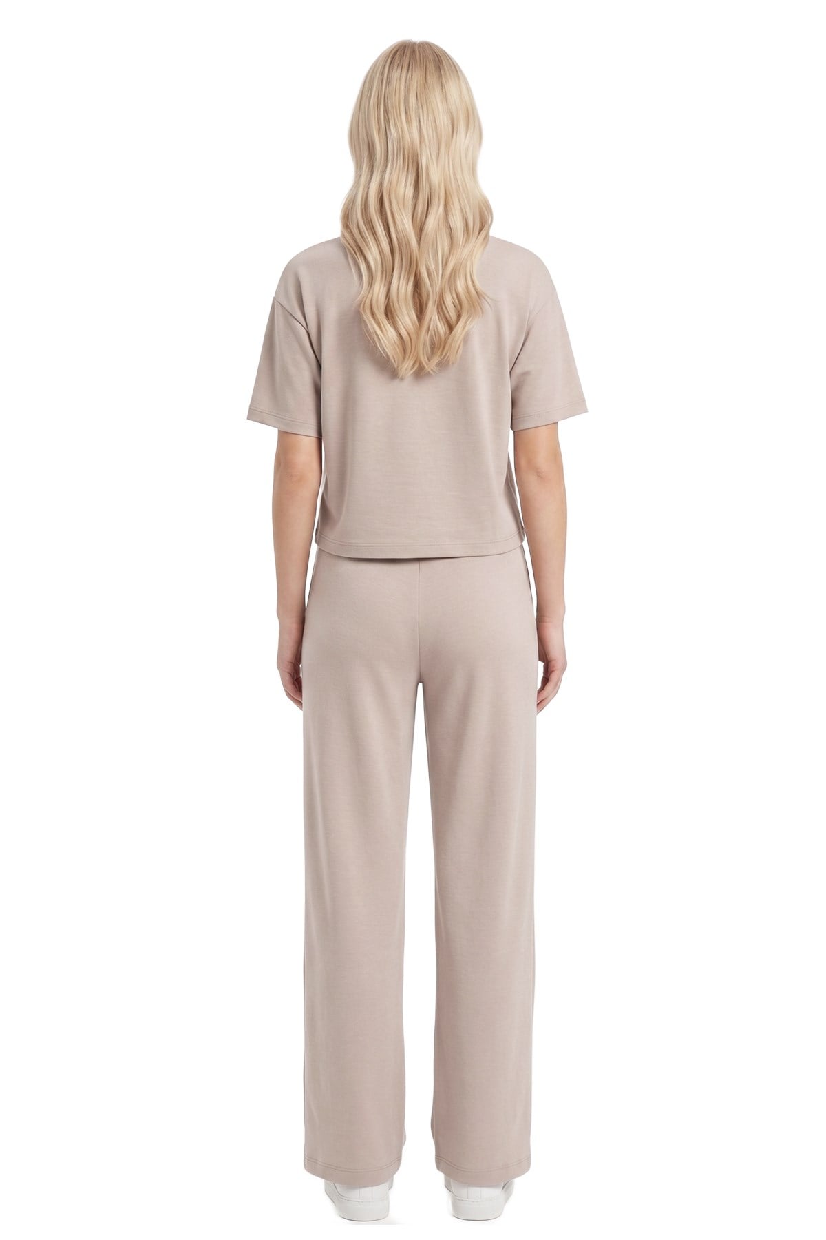 Premium - Sway Collection | Vizon Basic Yüksel Bel Modal Bol Paça Kadın Pantolon