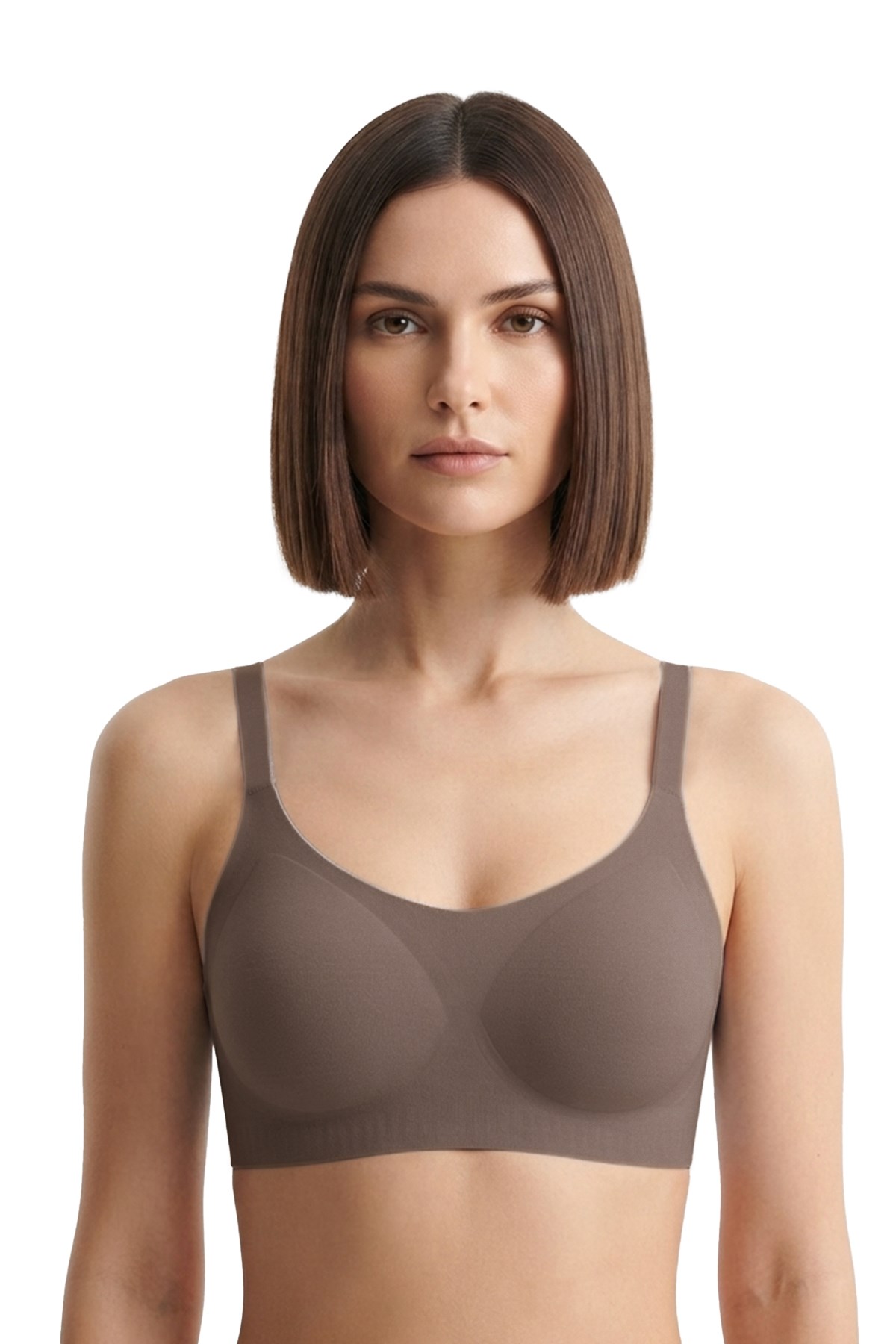 Seamless Bra - Solena | Lazer Kesim Dikişsiz Balensiz Toparlayıcı Kadın Sütyen 3lü Paket