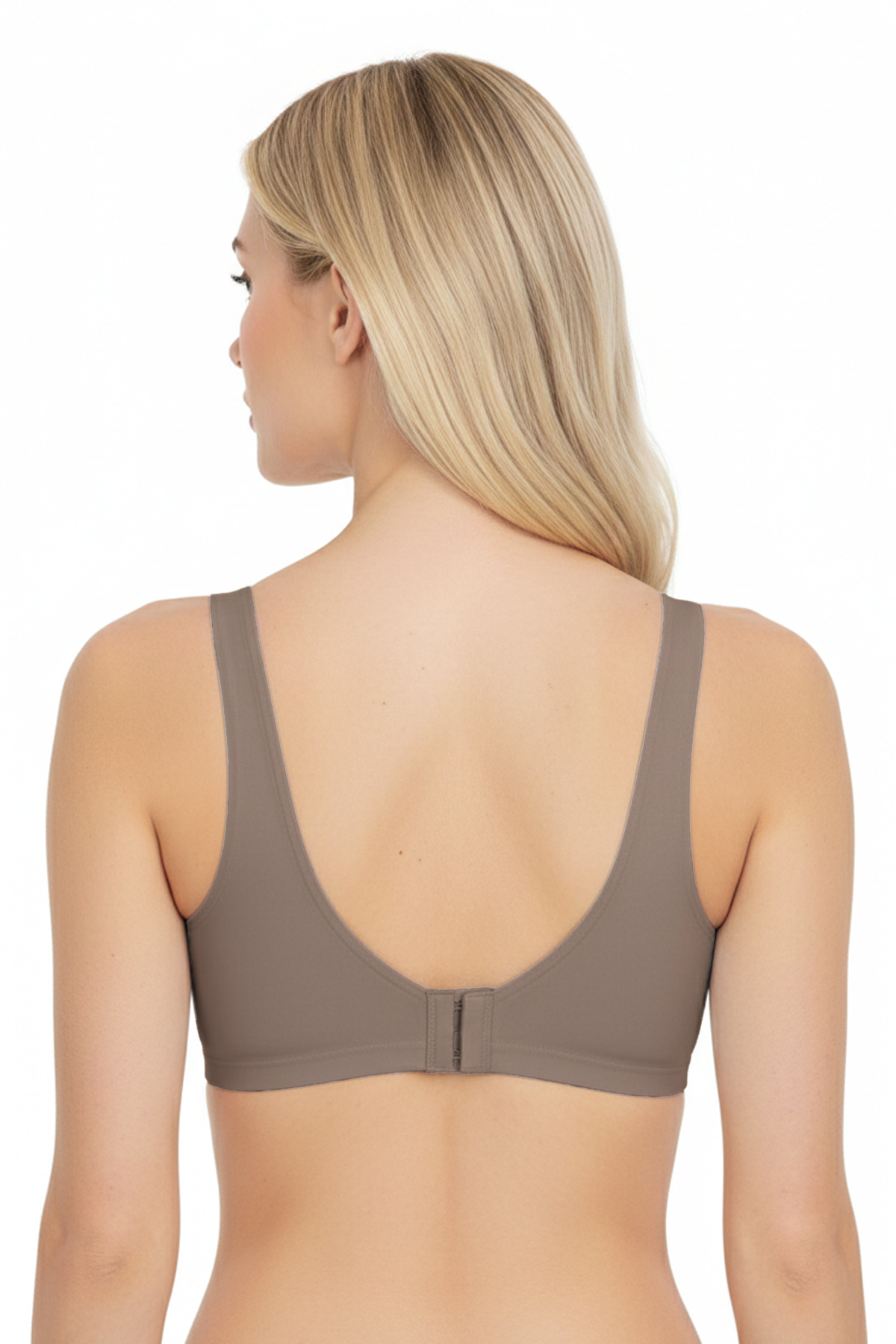 Seamless Bra - Zero Feel | Kahverengi Lazer Kesim Dikişsiz Ultra Hafif Balensiz Kadın Sütyen