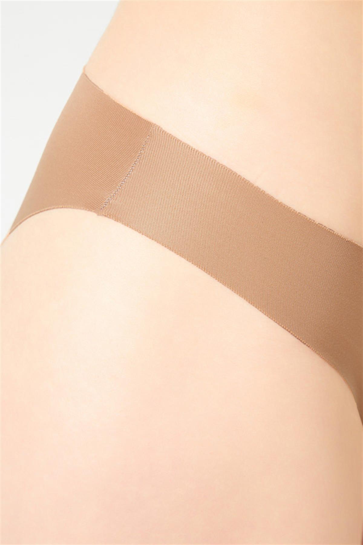 Lazer Kesim Kadın Bikini Külot 3lü Paket-2