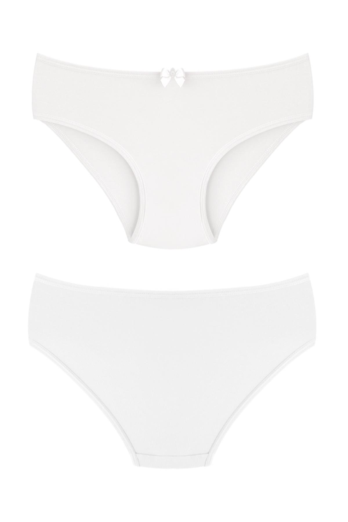 Penye Pamuklu Kız Çocuk Külot 5li Paket