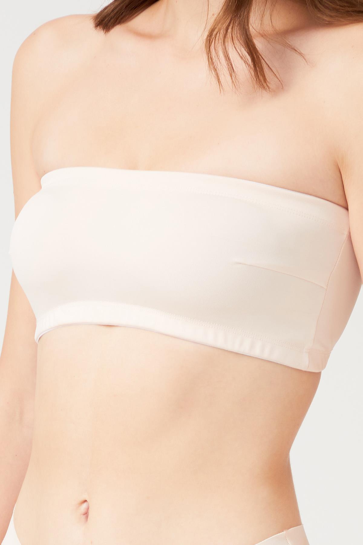 Ten Straplez Crop Top Büstiyer