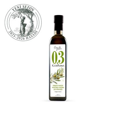 Kisthene 03 Erken Hasat Natürel Sızma Zeytinyağı 500 ml