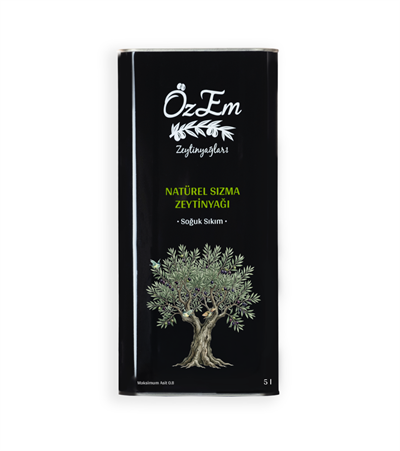Özem Olgun Hasat Natürel Sızma Zeytinyağı 5 lt