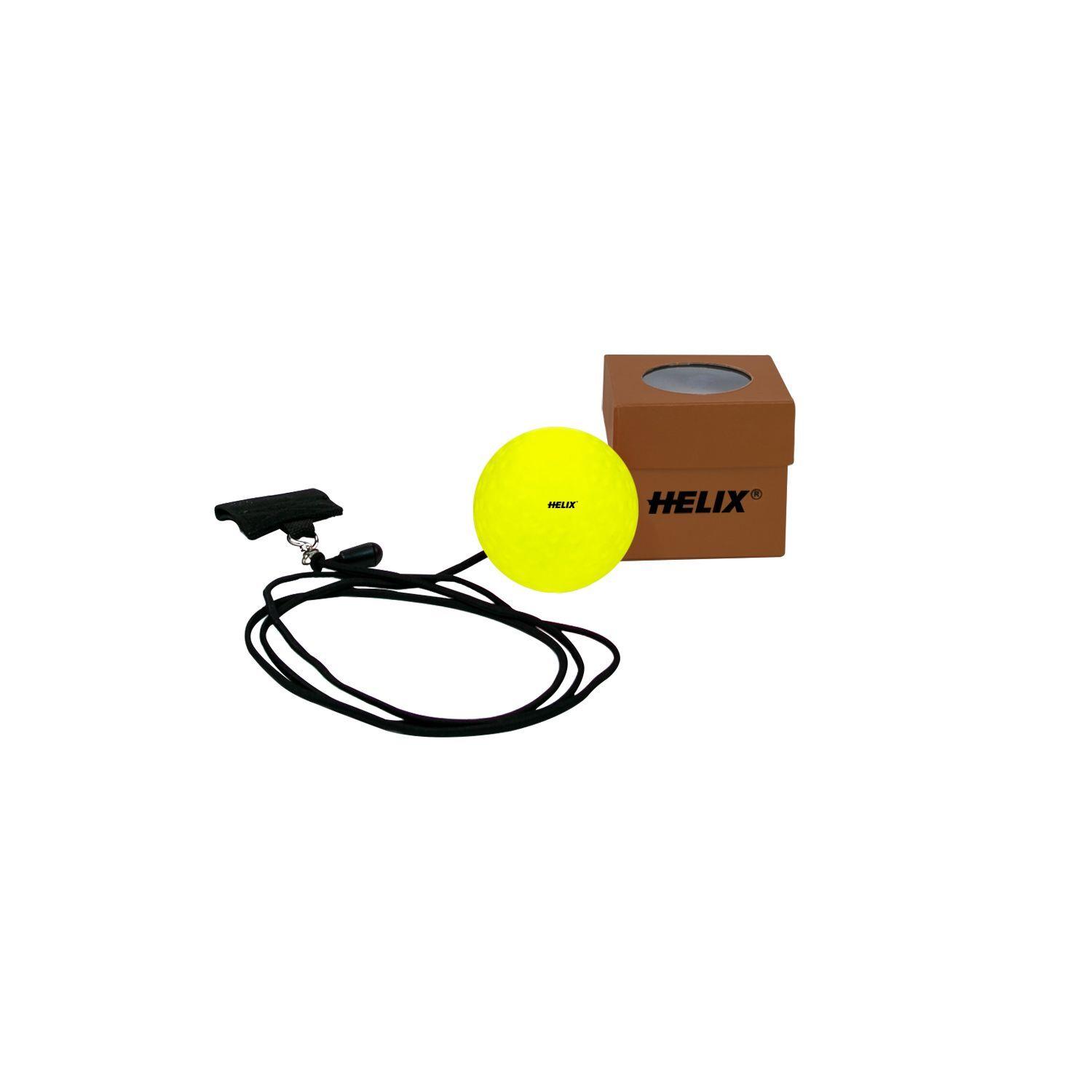 Helix Hokey İpli Antrenman Topu Sarı
