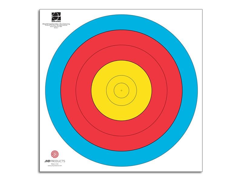 Jvd Hedef Kağıdı Fita Centre 5-Ring 60cm