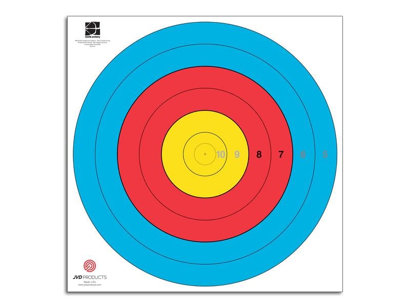 Jvd Hedef Kağıdı Fita Centre 6-Ring 80cm