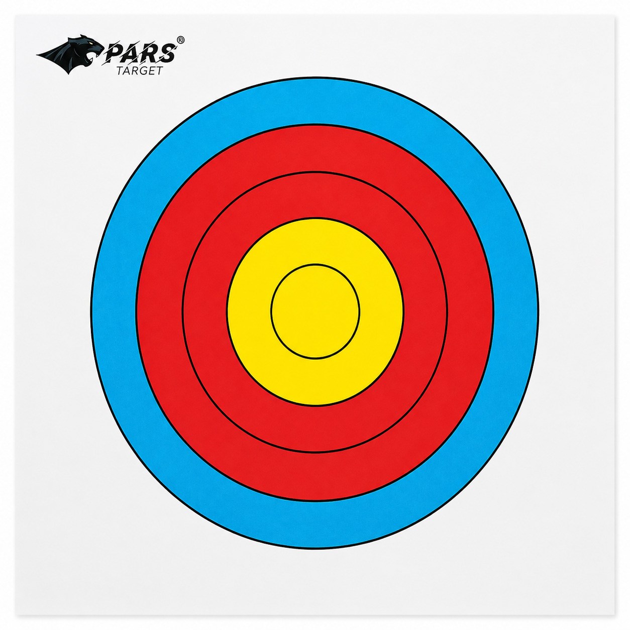 Pars Hedef Kağıdı Klasik Antrenman 15cm