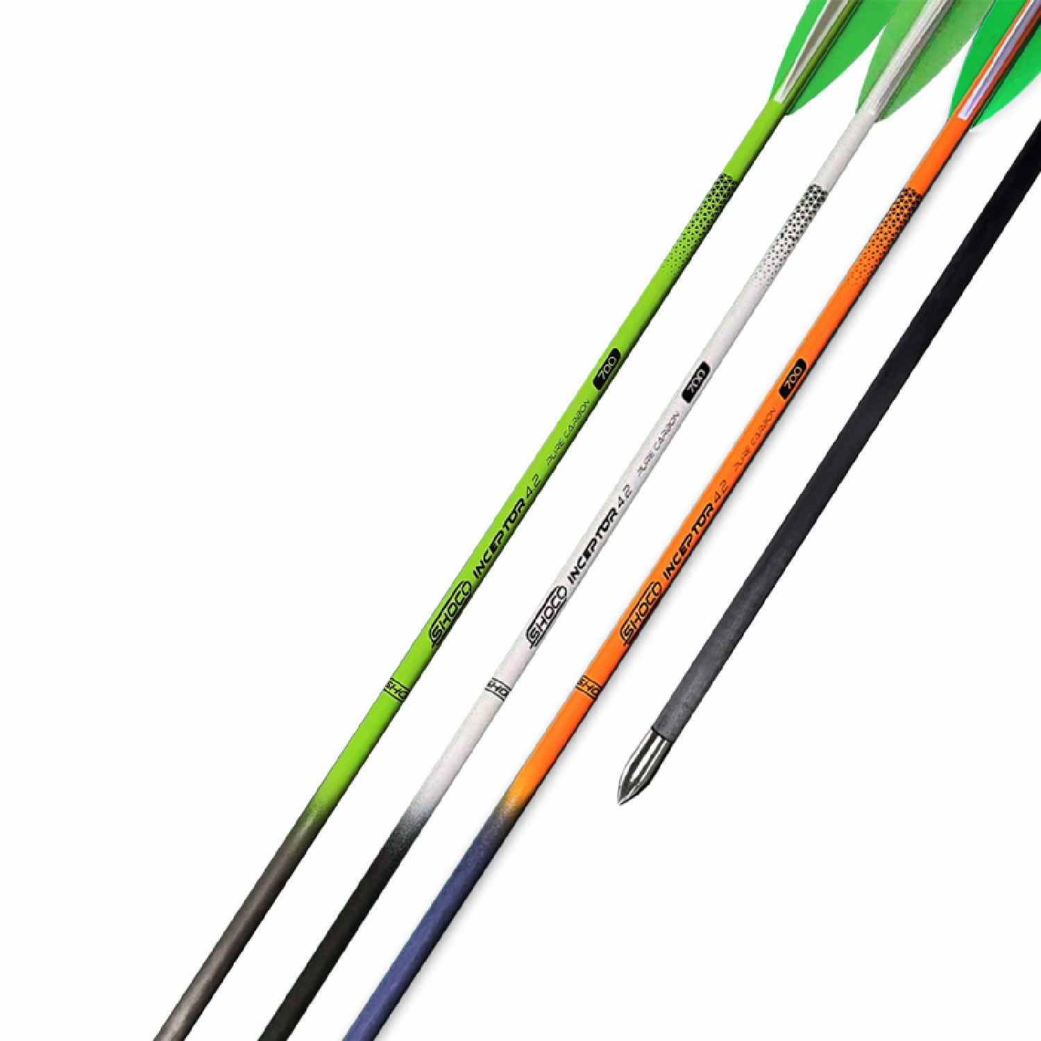 Shocq Karbon Ok Inceptor 4.2 with Vanes/Point Installed