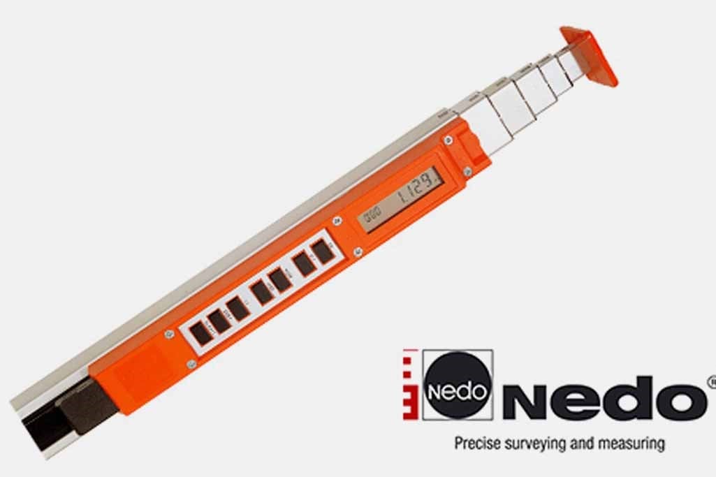 Nedo Teleskopik Metre Elektronik F880151 5m