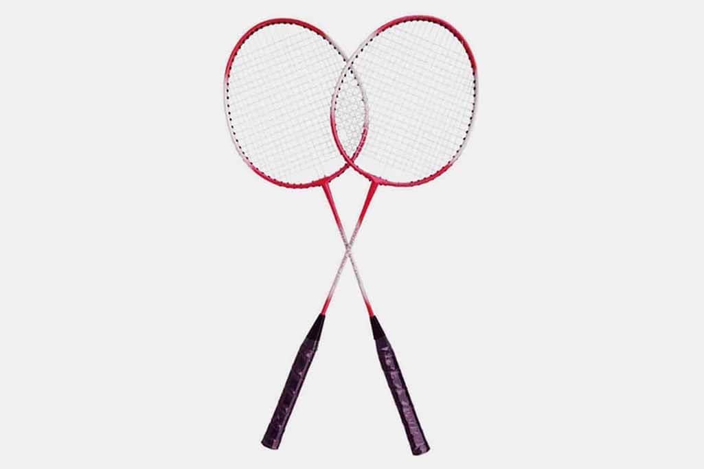 Canspor Bsr-1809 Tek Parça Çiftli Badminton Raket Set