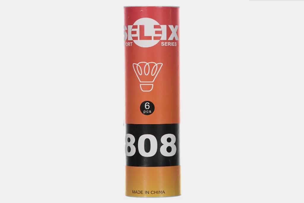 Selex 808 Plastik Badminton Topu 6 lı
