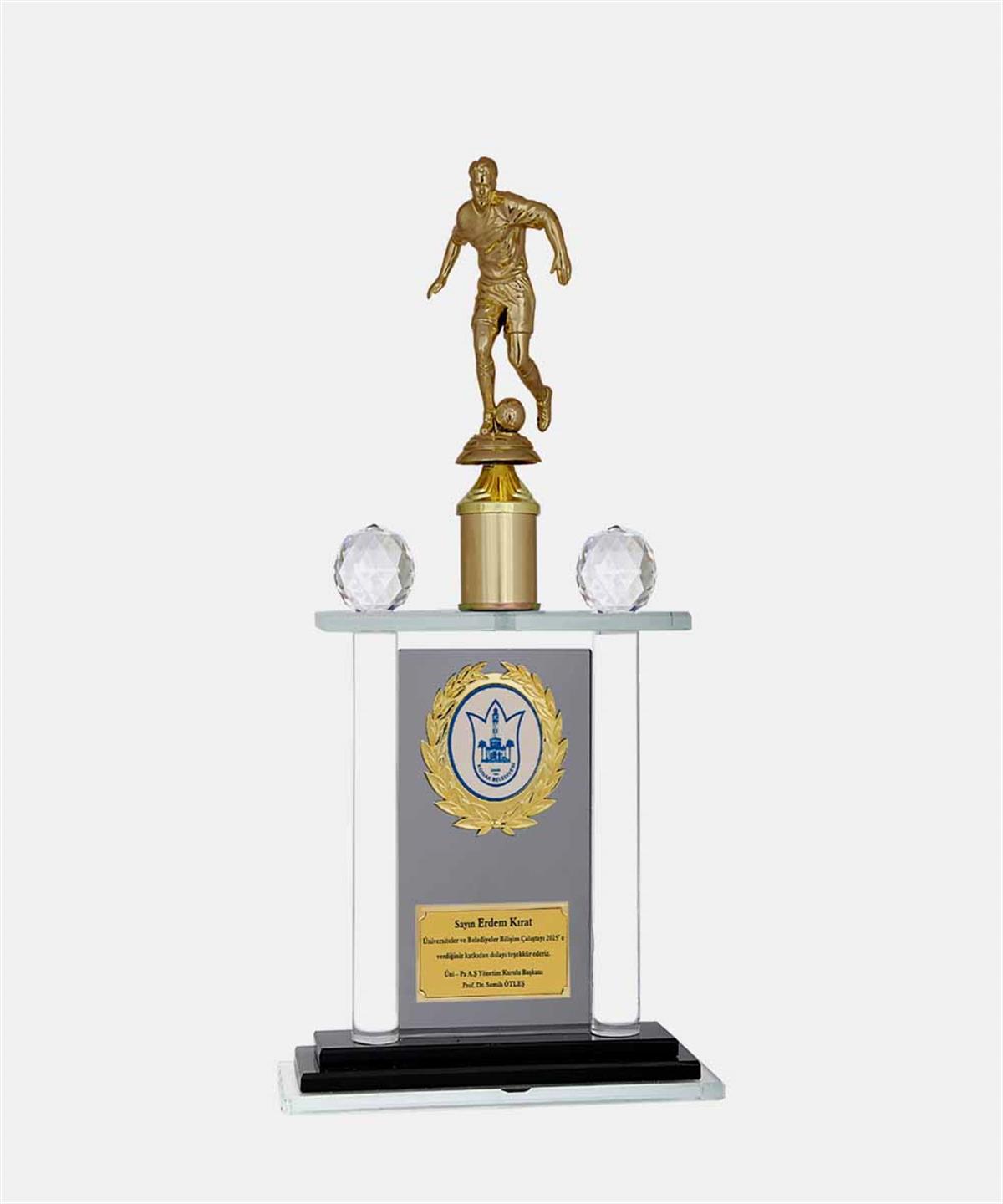 M225BaysporKristal PlaketlerBayspor M225 Kristal Plaket 42 cm