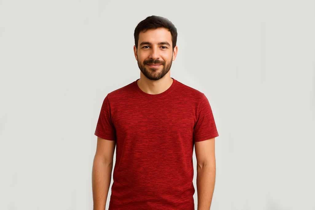 Bayspor Terletmez Tişort Kırmızı
