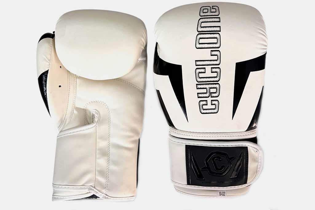 Cyclone Classic Gold Boks Eldiveni-Beyaz
