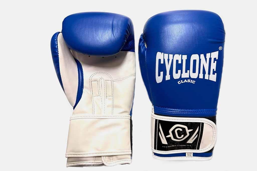Cyclone Classic Kickboks Eldiveni-Mavi