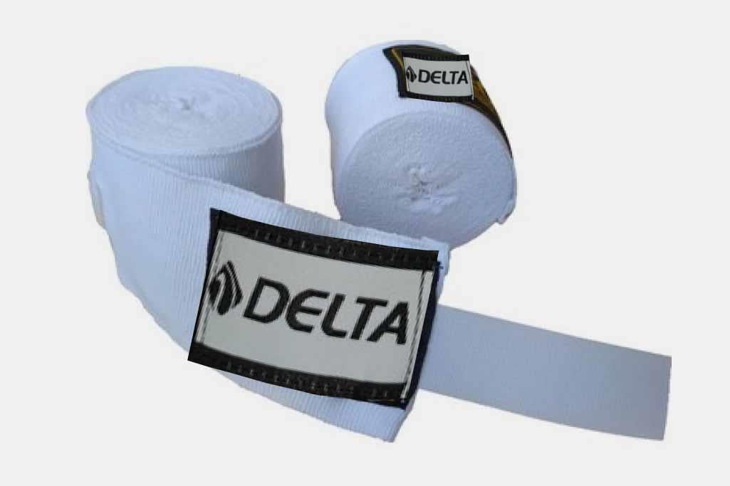 Delta WBB420 Boks Kickbox Muay Thai Sanda El Bandajı 3,5 Metre Beyaz 