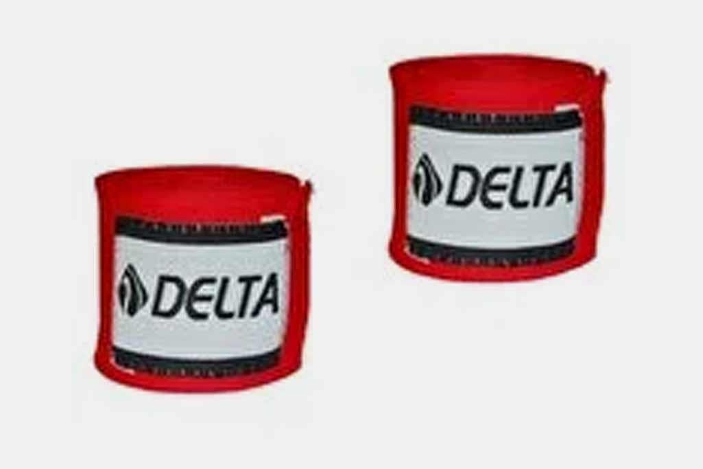 Delta KBB598 Boks Kickbox Muay Thai Sanda El Bandajı 3,5 Metre Kırmızı 