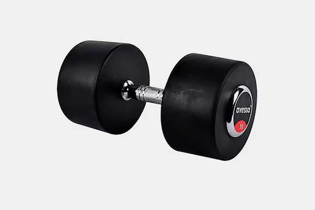 Güçlü ve Dayanıklı: Avessa Kauçuk Kaplı Olimpik Dambıl 35 KG
