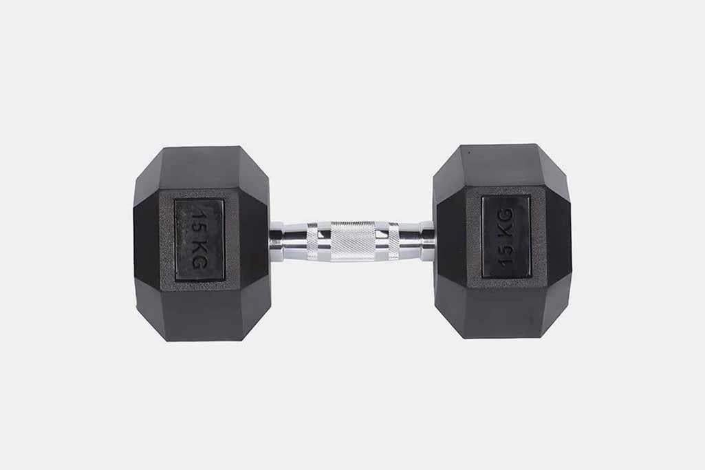 Dayanıklı ve Hafif: Helix H-RD15KG Kauçuk Dambıl 15 KG