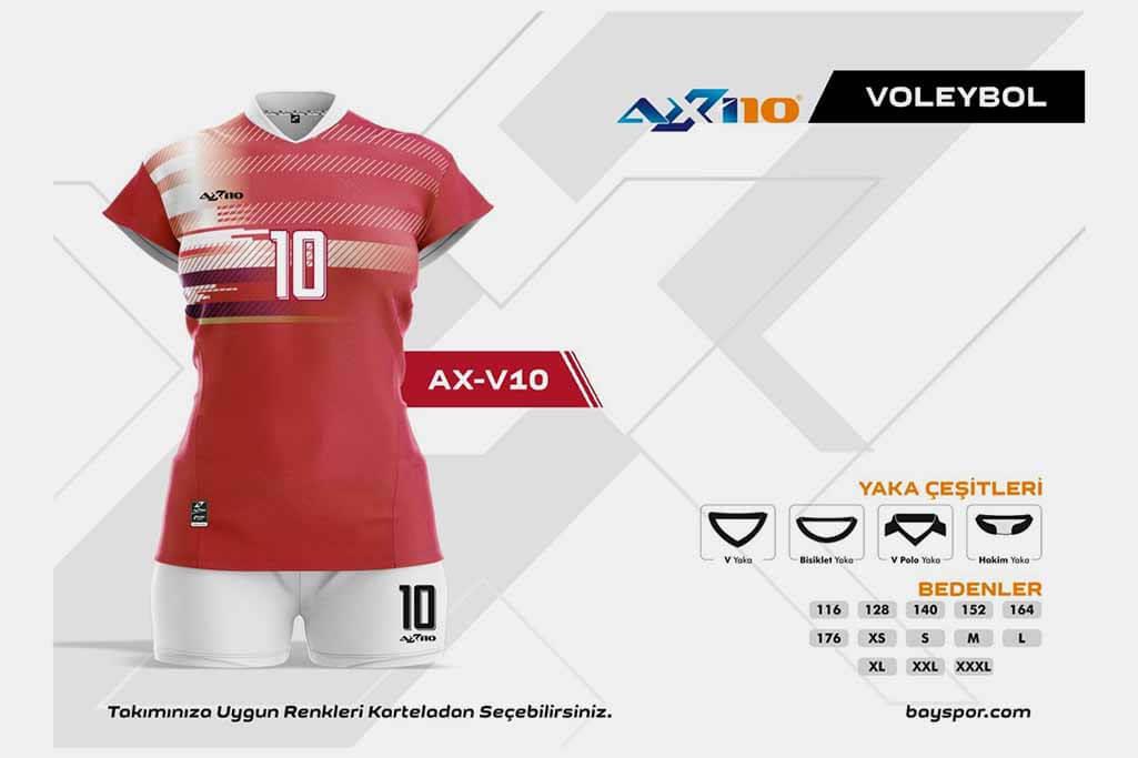 Axi10 AXV-10 Dijital Voleybol Forması - Yüksek Kaliteli Malzeme ve Konforlu Tasarım ile Optimum Oyun Performansı