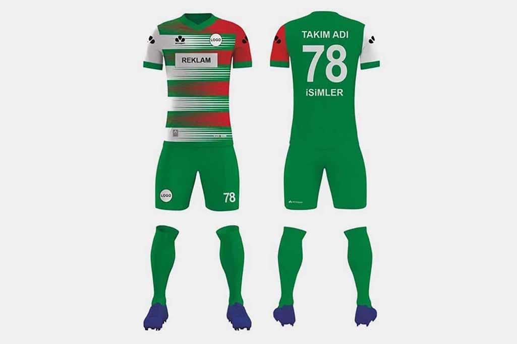 Zeroo ZFD005 Dijital Futbol Forma Takımı