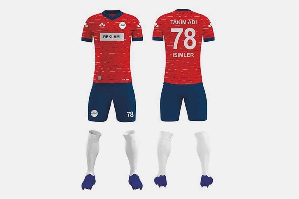 Zeroo ZFD014 Dijital Futbol Forma Takımı